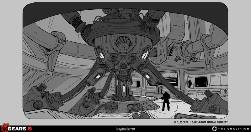 Illustration for article titled The Art Of Gears 5